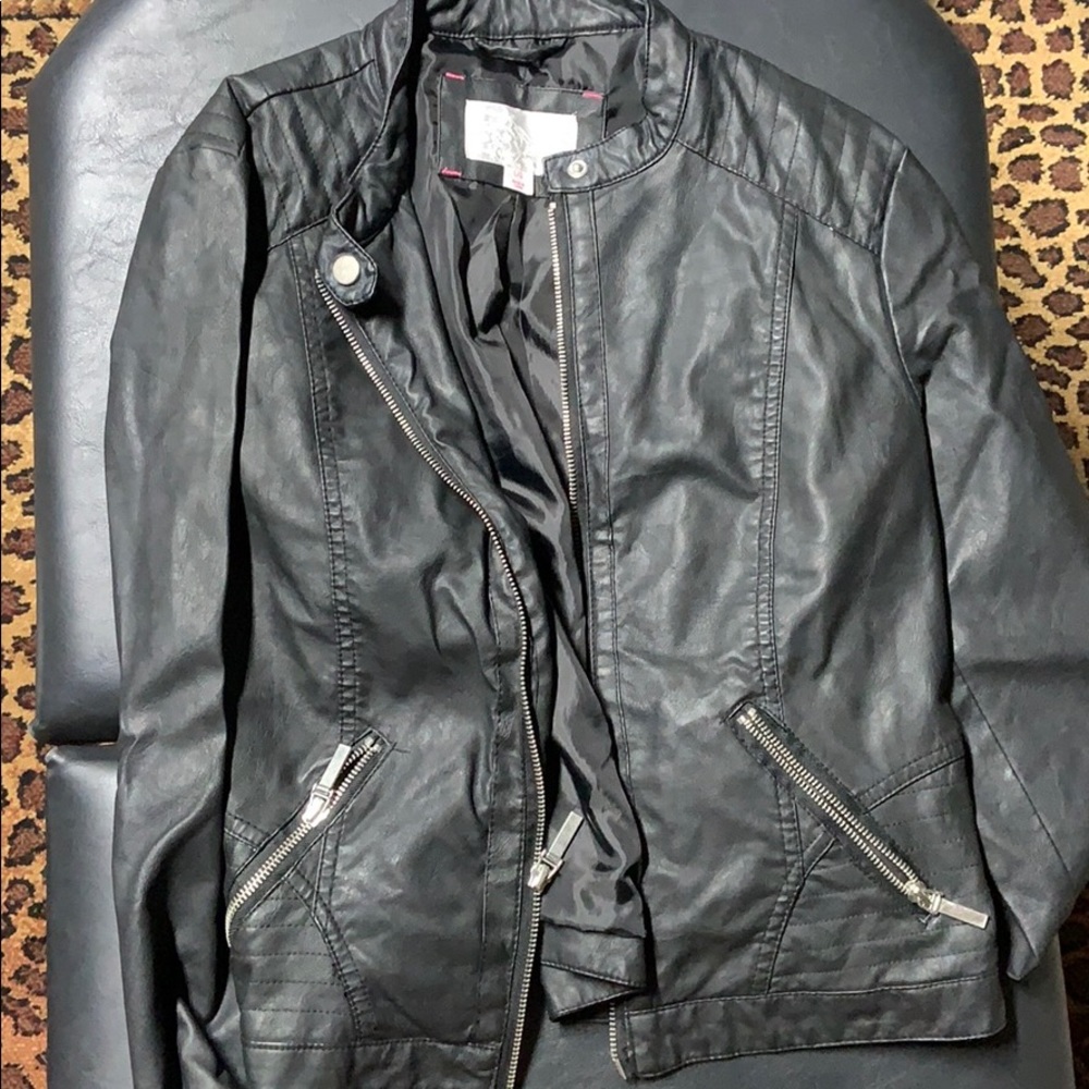 Leather jacket